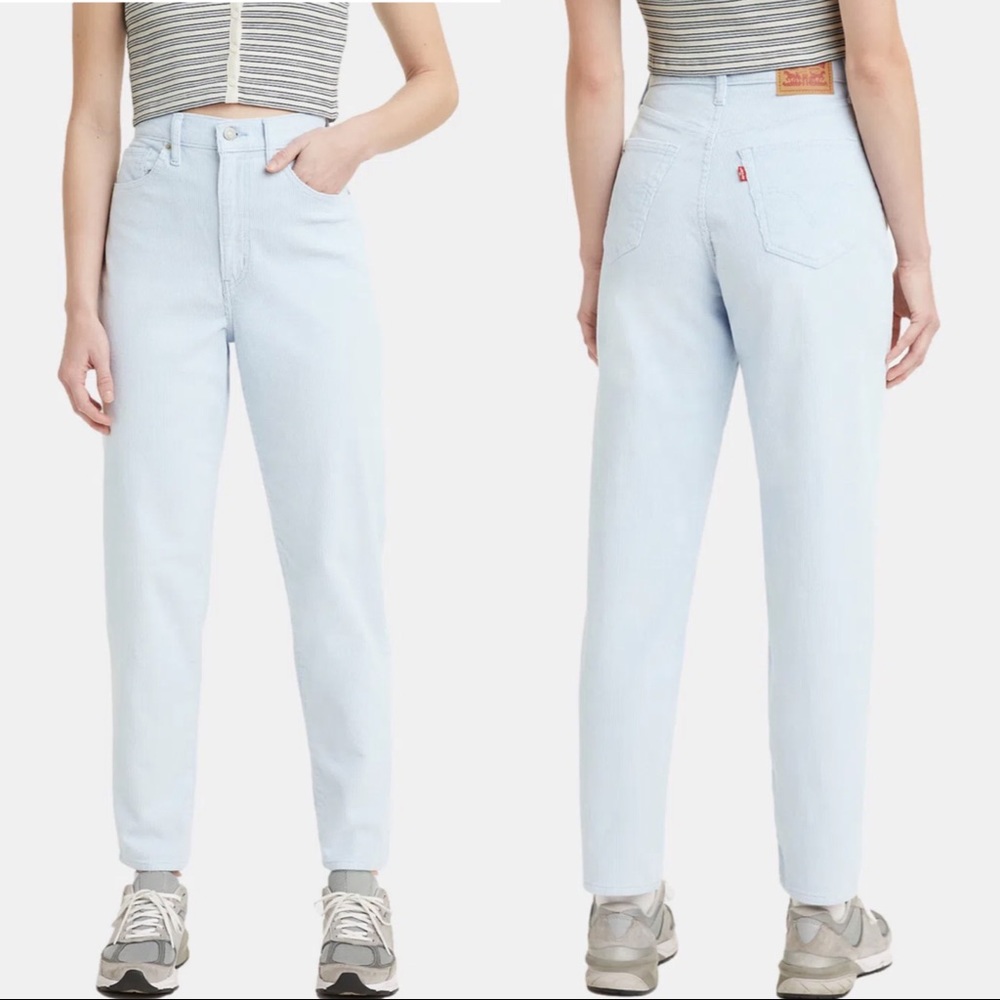 Levi’s high waisted mom jeans